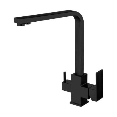 Смеситель для кухни Frap F43802-6 (чёрный)