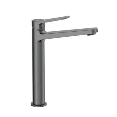 Высокий смеситель для раковины Frap F1062-29 (графит)